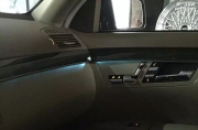 老款奔驰S300原厂氛围灯加装单色三色冷暖色氛围灯改装
