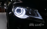 武漢大眾途觀車燈改裝任天誠(chéng)定制黃金版雙光透鏡氙燈
