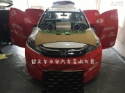 節(jié)奏動感的旋律～本田CR-V音響升級/隔音降噪/韶關(guān)車中寶