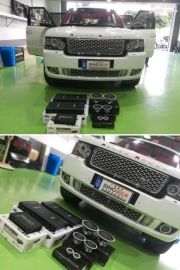 夢想起航 路虎攬勝音響改裝丹麥紳士寶TR6.3-廣州道聲