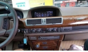 深圳奥美名车升级宝马7系E66 E65改装10.25寸安卓大屏导航