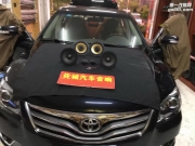 文昌汽車音響改裝  惠州佐成凱美瑞改裝以色列摩雷瑪魅聲...