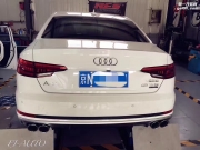 奧迪A4L 改裝AOOAS中尾雙邊四出排氣