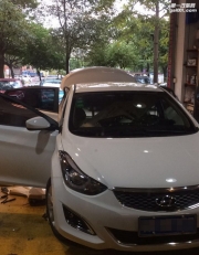 清遠(yuǎn)高弦 現(xiàn)代朗動(dòng)汽車音響改裝 響樂(lè)隔音