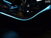 西安鑫朗汽车原厂增配改装-奔驰新C级升级氛围灯