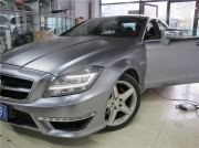 北京星輝無界奔馳原廠改裝 12款CLS300改350智能隨動全LED大燈