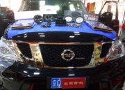 日產(chǎn)途樂音響改裝升級德國oiio歐艾X516兩分頻套裝喇叭
