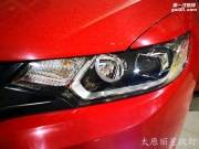 太原本田飛度大燈升級日本LED大燈總成