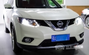 武漢改燈 日產(chǎn)奇駿車燈改裝任天誠定制黃金版雙光透鏡氙燈
