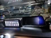 雷克萨斯RX改装12.3寸安卓大屏导航 高清播放视频