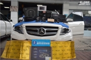 從化汽車音響改裝 廣州賣音樂奔馳GLK 260改裝德國喜力仕L62C