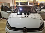 叫醒耳朵的汽車(chē)音響-東莞虎門(mén)杰生高爾夫7升級(jí)德國(guó)零點(diǎn)