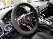 南昌山姆車生活 進口翻毛皮手縫方向盤套 全車汽車內飾改裝