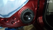 廣州本田鋒范改裝惠威M1600II、惠威TC1600II、功放X3汽車音響