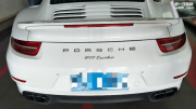長沙保時(shí)捷911turbo施工進(jìn)口STM漆面改色膜