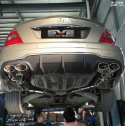 奔馳C180LC200L升級(jí)C63中尾段可變閥門排氣系統(tǒng)