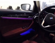 寶馬5系G38改裝氛圍燈+無鑰匙進(jìn)入+電動尾門