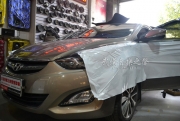 現(xiàn)代朗動(dòng)汽車(chē)音響改裝效果太好，讓車(chē)主不愿意下車(chē)