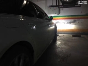 邯鄲低配奧迪A6加裝原廠氛圍燈ATC車改