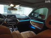 深圳新款寶馬5系G38 528Li改裝十一色氛圍燈氣氛燈