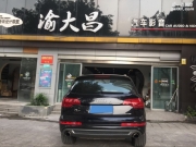 奧迪Q7拆儀表臺(tái)改裝全車安博士汽車隔音吸音棉_重慶渝大昌