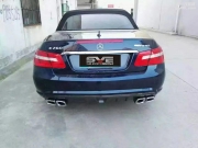 奔馳E改裝排氣中尾段雙出四出可變閥門排氣系統(tǒng)