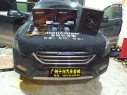 创造快乐 哈弗H6汽车音响改装麦特仕+ M-651—广州干兴