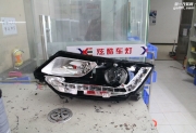 炫酷出品長(zhǎng)安cx70改裝升級(jí)雙光透鏡作業(yè)