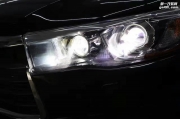 寧波改燈    豐田新漢蘭達(dá)大燈升級海拉6透鏡+歐司朗CBI氙....