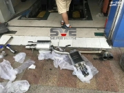 寶馬5系拆掉四出套件升級中尾段可變閥門跑車音排氣