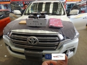 豐田陸地巡洋艦汽車音響改裝隔音-武漢汽車音響改裝