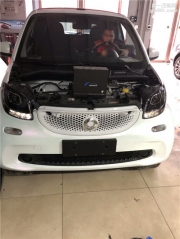奔馳smart升級(jí)米石黑科技LED