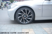 寶馬3系操控升級 改裝18寸輪轂 裝車案例