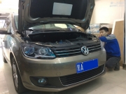 溫暖相伴 途安汽車音響改裝偉博思通駐車加熱—哈爾濱曉輝