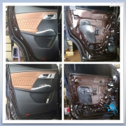 金平汽車隔音改裝 汕頭車韻寶沃改裝大白鯊