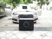 越來樂完美 奧迪A4汽車音響改裝詩蔓490—梅州車樂匯