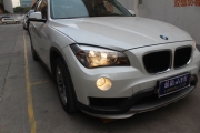 上海藍(lán)精靈改車燈寶馬X1升級(jí)大燈總成