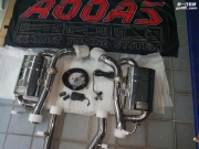 奔馳E320L 改裝AOOAS中尾可變閥門排氣