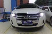 上海藍精靈福特銳界改車燈海拉5透鏡氙氣大燈