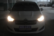 上海雪铁龙C4L改车灯海拉5透镜欧司朗氙气大灯