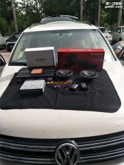 西寧大眾途觀先鋒80CD倒模 精藝精汽車音響改裝