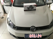 大眾高爾夫升級(jí)勁浪音響 揚(yáng)州達(dá)人汽車音響