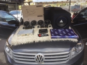 送你歡樂 大眾邁騰汽車音響改裝丹麥丹拿232—貴陽正鑫天煌