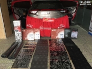 無(wú)噪空間 本田XRV汽車音響改裝STP隔音—汕頭車改坊飛龍