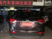 別克昂科威隔音改 曼哈迪音響改裝 北京車車客汽車音響改裝