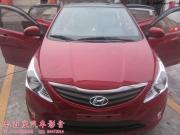 佛山專業(yè)汽車貼膜——現(xiàn)代悅動貼車頂改色膜