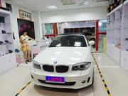 寶馬120i敞篷跑車音響升級(jí)改裝工程