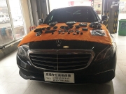 南昌浪潮音響改裝--奔馳E300音響改裝