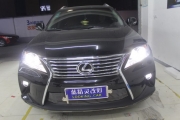上海雷克萨斯RX350改车灯氙明透镜飞利浦氙气大灯