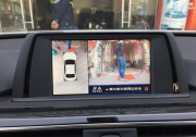 深圳宝马1系改装360全景行车记录仪倒车影像